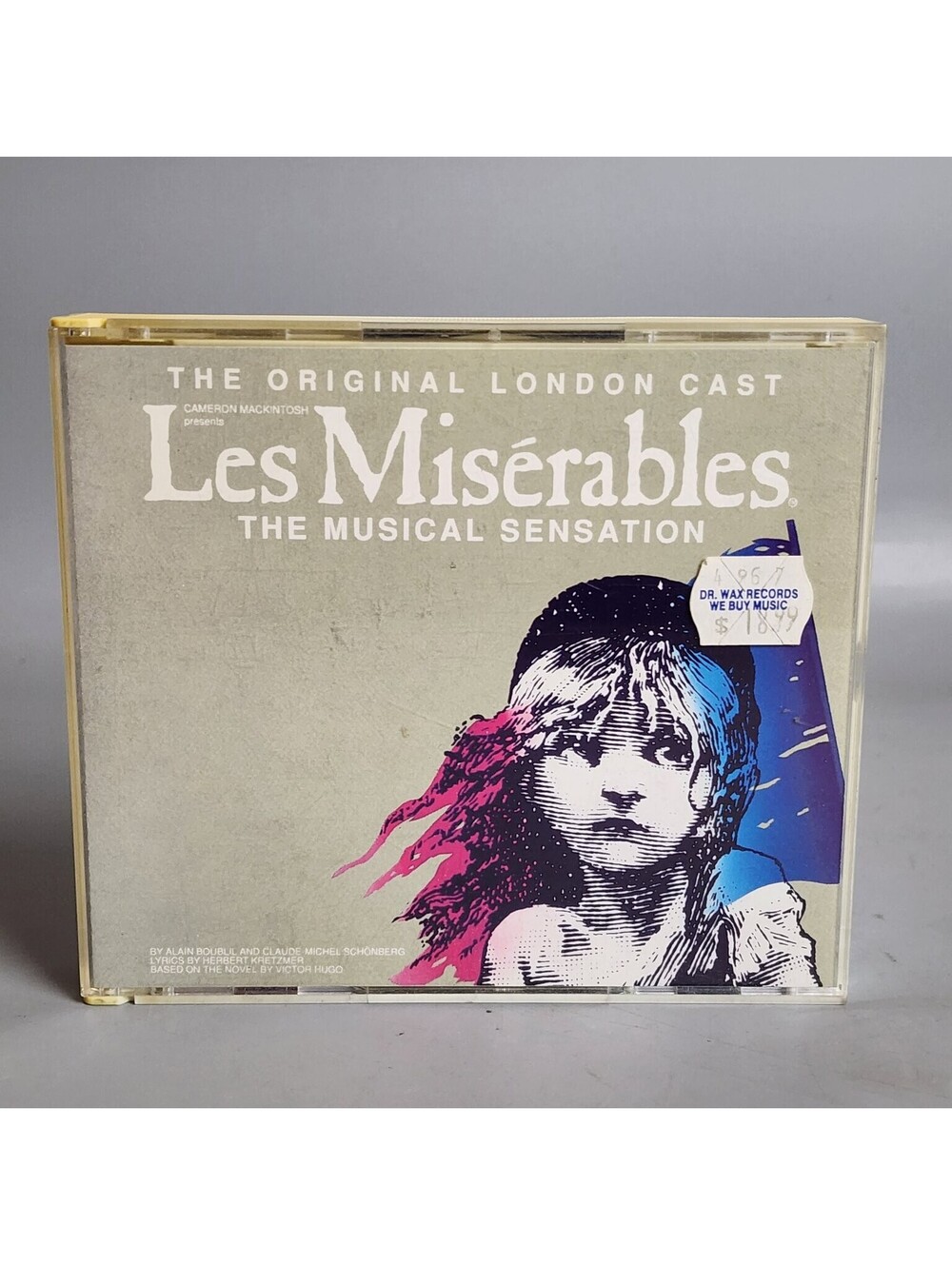 Les Misérables The Original London Cast CD 2-Disc Musical Sensation Relatvity